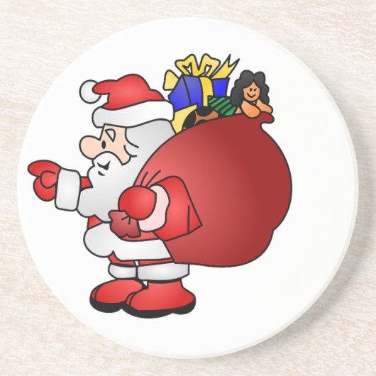 Santa Clause Untersetzer (Vorne)