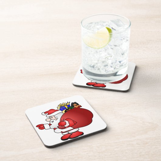 Santa Clause Untersetzer (Rechte Seite)
