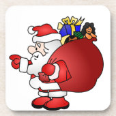 Santa Clause Untersetzer (Vorderseite)