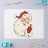Santa Clause Vintag antikes Retro-Dekoupieren Seidenpapier (Basteln)