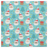 Santa Clauses Muster Stoff (Muster)