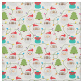 Santa Clauses Muster Stoff (Muster)