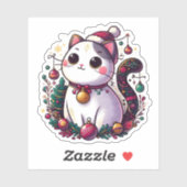 Santa Claws Aufkleber (Blatt)