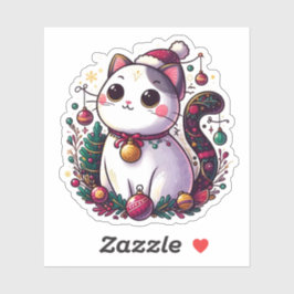 Santa Claws Aufkleber