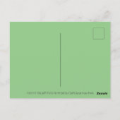 SANTA CLAWS CAT AUF ROOFTOP BRINGT GIFTS, FUNNY POSTKARTE (Rückseite)