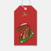 Santa Claws Geschenkanhänger (Vorderseite)