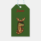 Santa Claws Geschenkanhänger (Rückseite)
