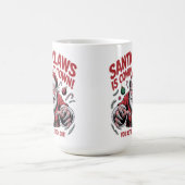 Santa Claws kommt in die Stadt Kaffeetasse (Mittel)