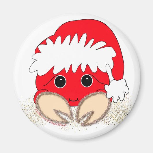 Santa Claws Magnet (Vorne)