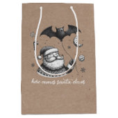 Santa Claws Mittlere Geschenktüte (Vorderseite)