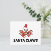 SANTA CLAWS POSTKARTE (Stehend Vorderseite)