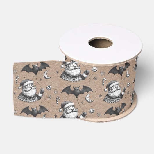 Santa Claws Ripsband (Spule)