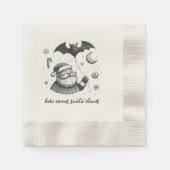 Santa Claws Serviette (Vorderseite)