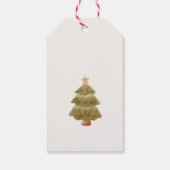 Santa Clothes Winter Boy Baby Dusche Vielen Dank Geschenkanhänger (Rückseite)