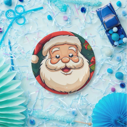 Santa Clouse Pappteller (Party)
