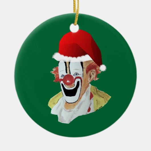 Santa Clown Ornament (Vorne)