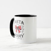 Santa & Co. Merry Christmas Coquette Tasse (Vorderseite Links)