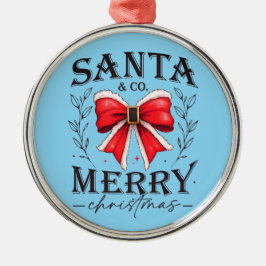 Santa & Co. Ornament Aus Metall