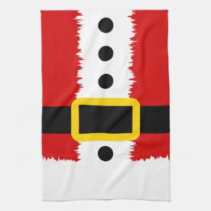 Santa-Coat Geschirrtuch