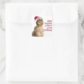 Santa Cocker Stickers (Tasche)