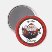 Santa Collector Magnet (Vorderseite/Rückseite)