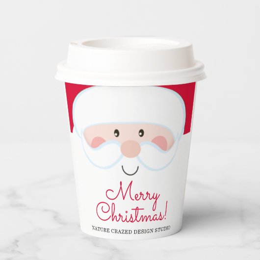 Santa Company Party Pappbecher (Rückseite)