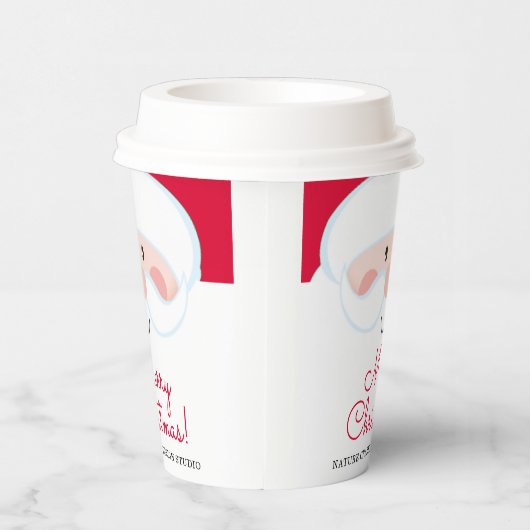 Santa Company Party Pappbecher (Rechts)