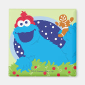 Santa Cookie Monster Magnet (Vorne)