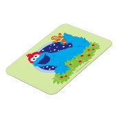 Santa Cookie Monster Magnet (Linke Seite)