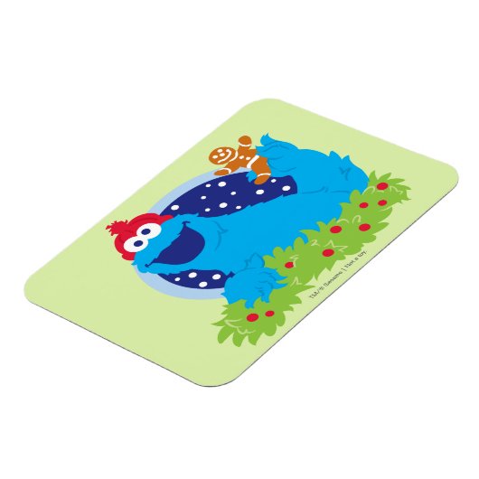 Santa Cookie Monster Magnet (Linke Seite)