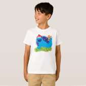 Santa Cookie Monster T-Shirt (Vorne ganz)
