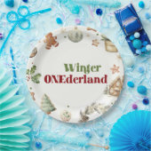 Santa Cookies Cocca Weihnachtsfeier Pappteller (Party)