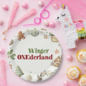 Santa Cookies Cocca Weihnachtsfeier Pappteller (Party)