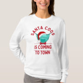Santa Coos Long Sleeved T - Shirt (Vorderseite)