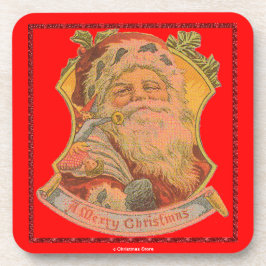 SANTA CORK UNTERSETZER - CHRISTMAS GIFTS - PARTYS