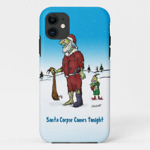 Santa Corpse Funny Zombie Cartoon Case-Mate iPhone Hülle