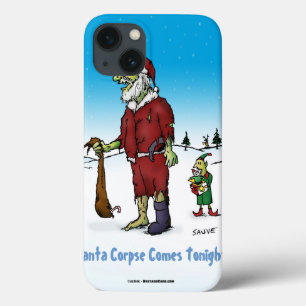 Santa Corpse Funny Zombie Cartoon Case-Mate iPhone Hülle