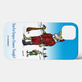 Santa Corpse Funny Zombie Cartoon Case-Mate iPhone Hülle (Rückseite (Horizontal))