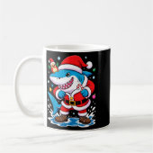 Santa Costume For Kids Boys Adults Funny Shark Chr Kaffeetasse (Links)