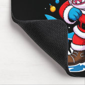 Santa Costume For Kids Boys Adults Funny Shark Chr Mousepad (Ecke)