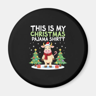 Santa Cow Weihnachtsbaumlichter Das ist mein Weihn Magnet