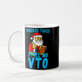 Santa Coworker Christmas Swagazon Checked Twice St Kaffeetasse (Links)