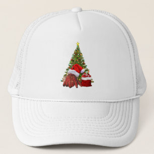 Santa Crab Funny Christmas Hermit Crab Lover Truckerkappe