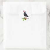 Santa Crow Stickers (Tasche)