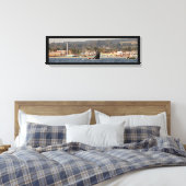 Santa Cruz Beach Boardwalk Humpback Wrapped Canvas Leinwanddruck (Insitu (Schlafzimmer))