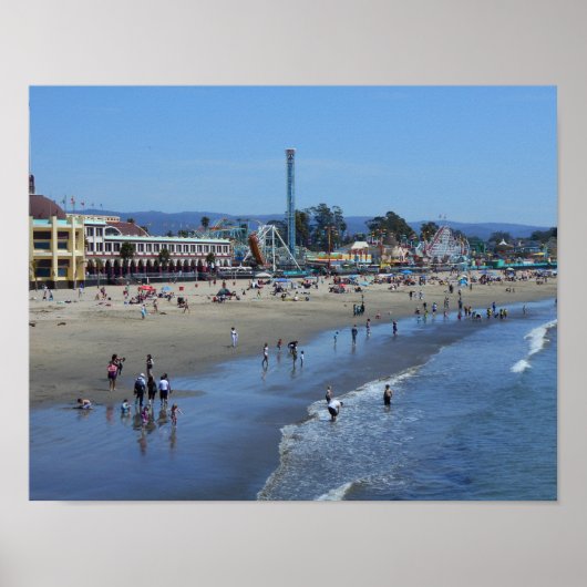 Santa Cruz Beach/Boardwalk Poster (Vorne)