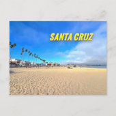 Santa Cruz Beach Boardwalk Postkarte (Vorderseite)