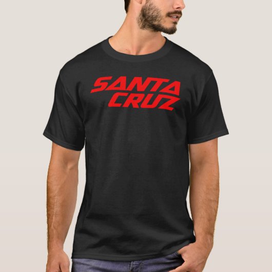 Santa Cruz Bike. Klassischer T - Shirt (Vorderseite)