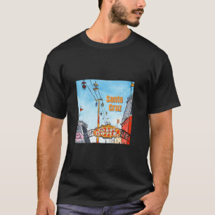 Santa Cruz Boardwalk Spaß California Geschenk T-Shirt