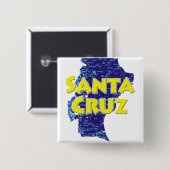 Santa Cruz Button (Vorne & Hinten)
